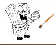 Spongyabob - Spongebob coloring