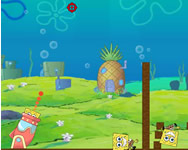 Spongyabob - Spongebob cannon hamburgerun
