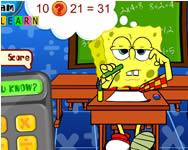 Sponge Bob math exam jtkok ingyen