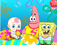 Spongebob and Patrick babies Spongyabob jtkok ingyen
